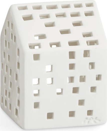 Bílý keramický svícen Kähler Design Urbania Lighthouse Classical