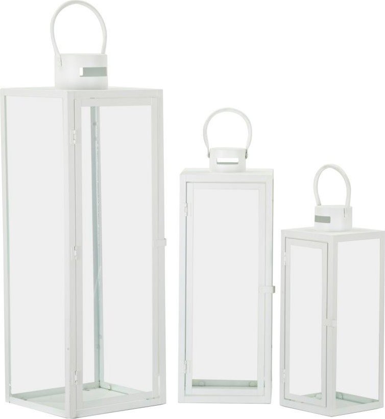 Kovová lucerna 3 ks (výška 66 cm) – Mauro Ferretti