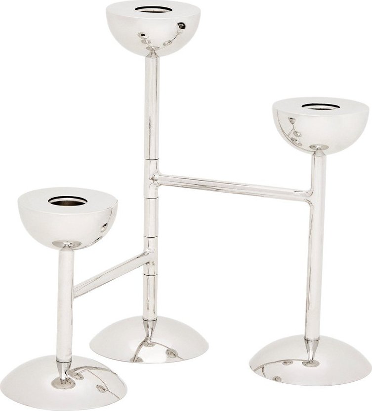 Kovový svícen Nirela – Kave Home