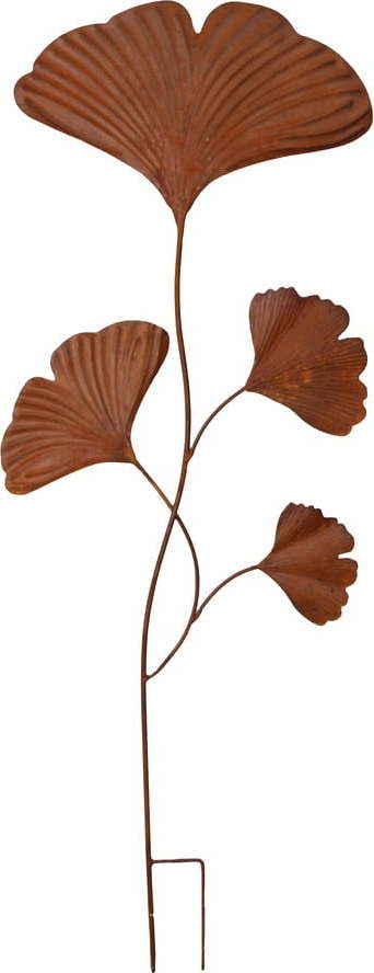 Kovový zahradní zápich Ginkgo – Garden Pleasure