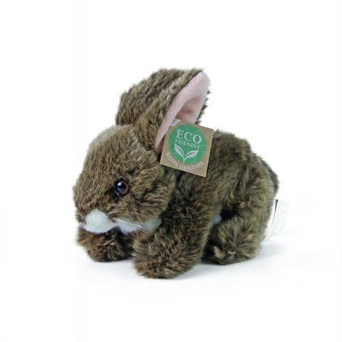 králík hnědý ležící ECO-FRIENDLY 17 cm Rappa
