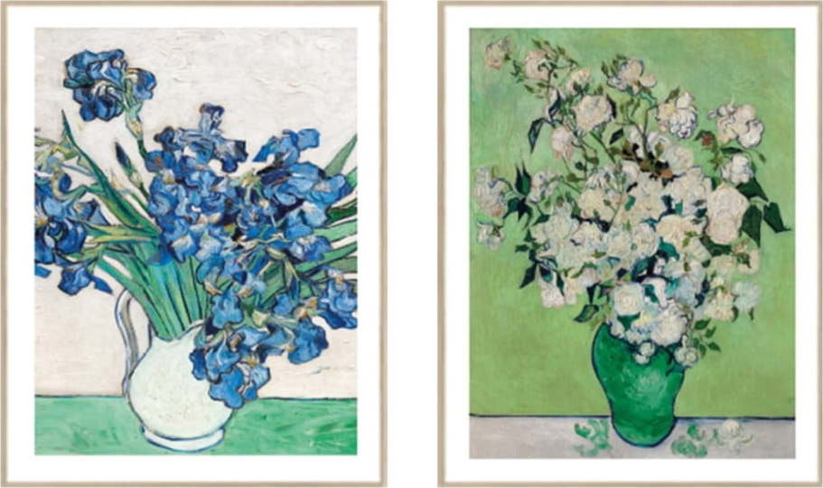 Obrazy v sadě 2 ks 30x40 cm Flowers in a Vase – knor