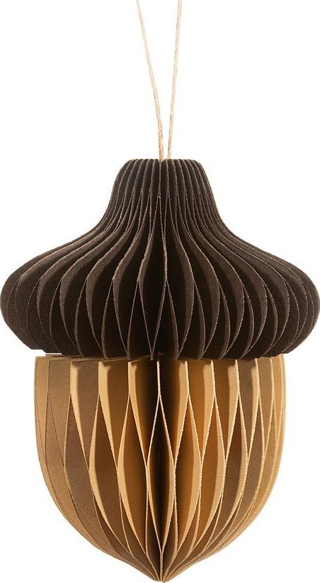 Papírová závěsná dekorace Honeycomb Acorn – Sass & Belle