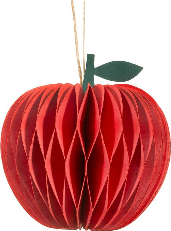 Papírová závěsná dekorace Honeycomb Apple – Sass & Belle