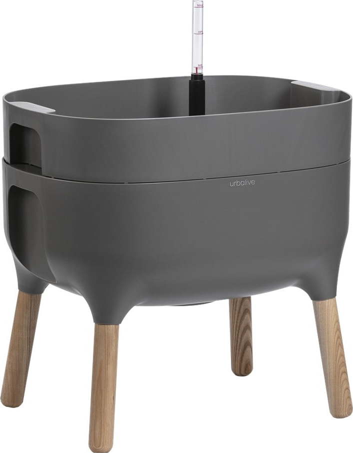 Plastová samozavlažovací pěstební nádoba Urbalive – Plastia