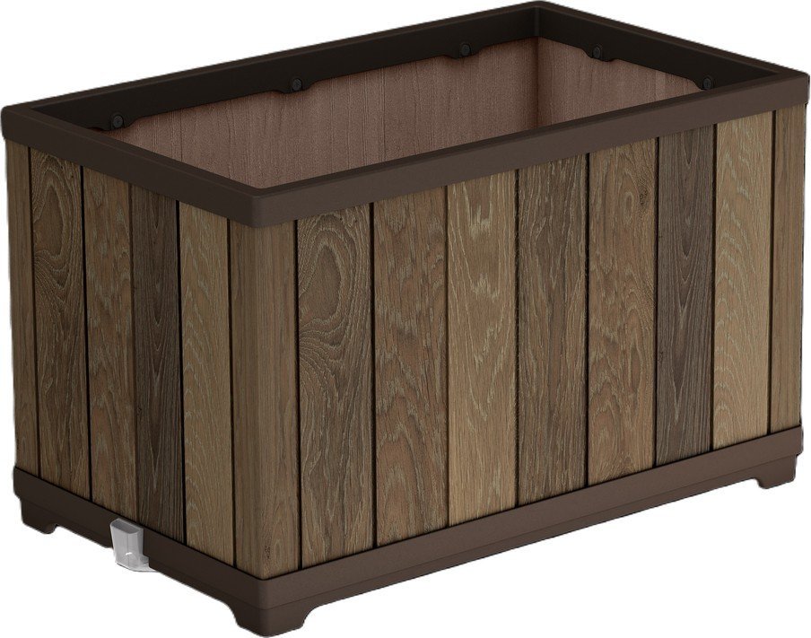 Plastový samozavlažovací květináč Deco Rectangle – Keter