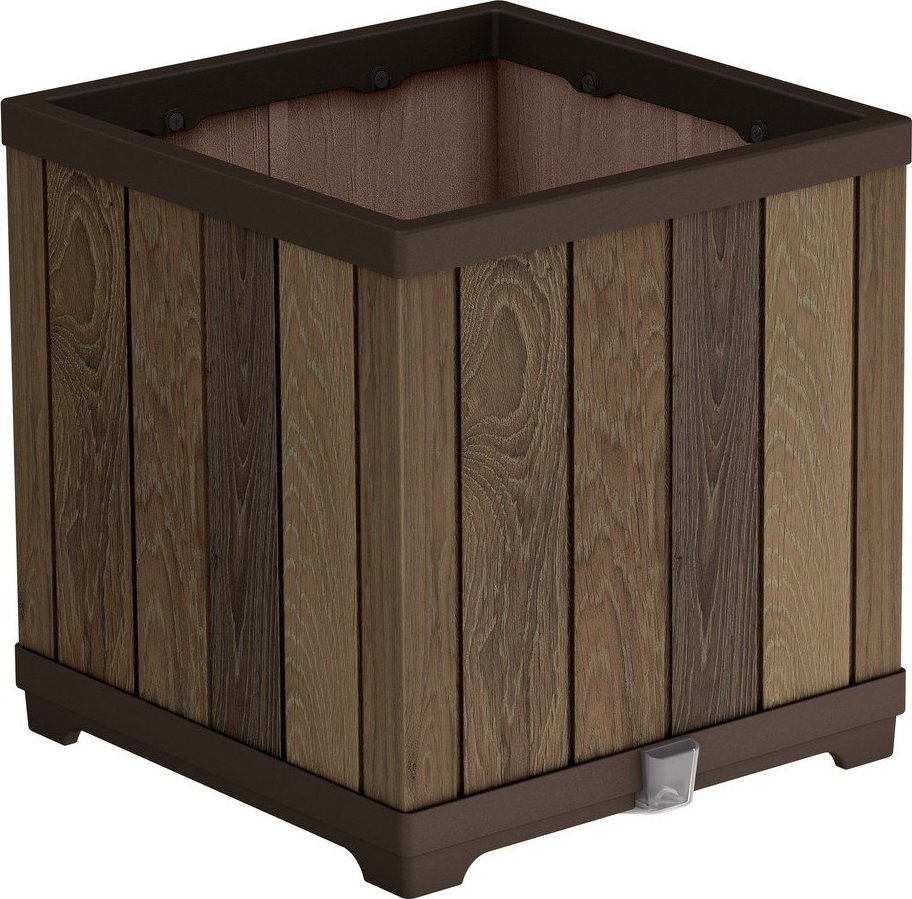 Plastový samozavlažovací květináč Deco Square – Keter