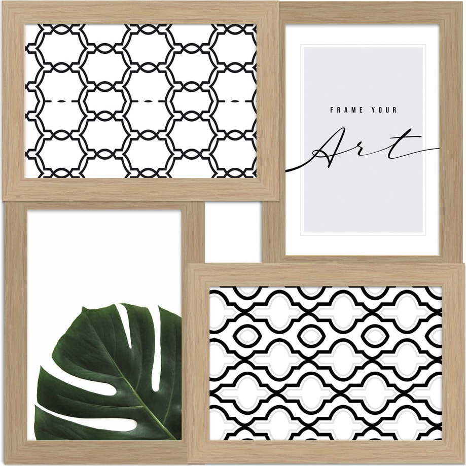 Rámeček na zeď v přírodní barvě 27x27 cm Beech – knor