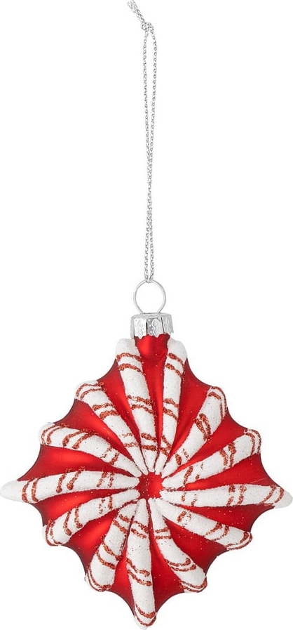 Skleněná vánoční ozdoba 9 cm Candy – Bloomingville