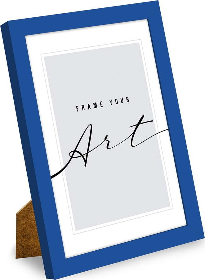 Tmavě modrý rámeček na zeď 32x42 cm – knor