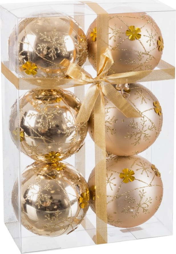 Vánoční koule v sadě 6 ks ø 7 cm – Casa Selección