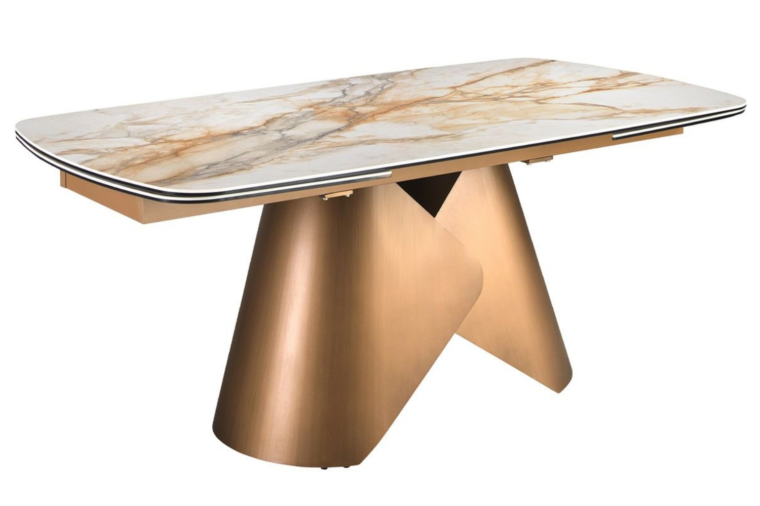 Angel Cerdá Bílý rozkládací porcelánový jídelní stůl No. 1176