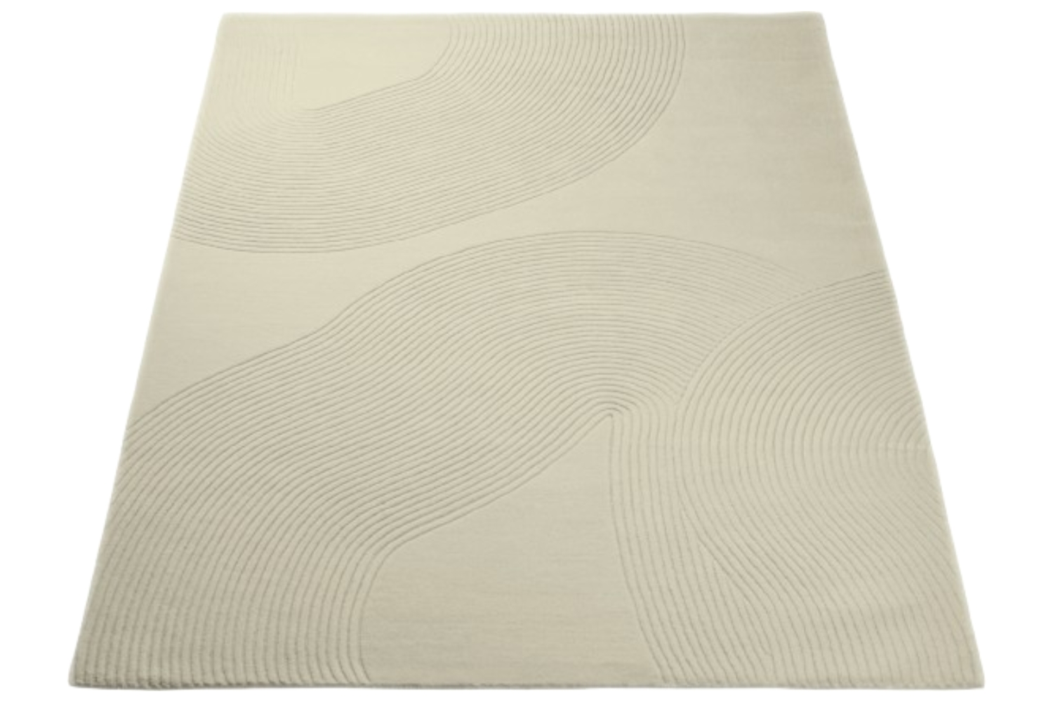 Bolia Krémově bílý vlněný koberec Zen 170 x 240 cm