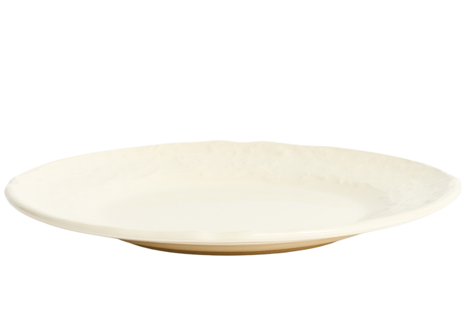 Kave Home Béžový keramický talíř Varla 17 cm