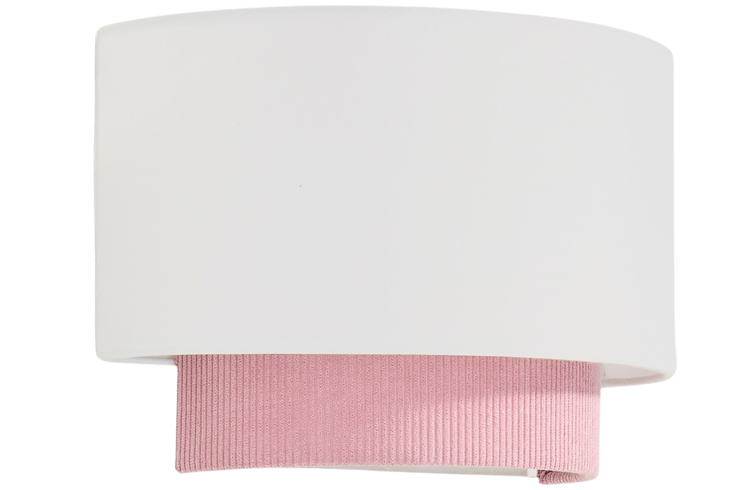 Kave Home Růžové nástěnné světlo Bianella 30 cm