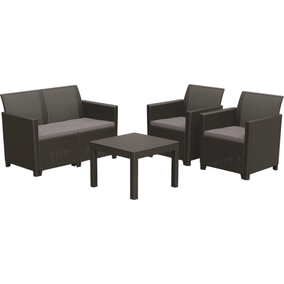 Keter zahradní set Claire grafit Keter