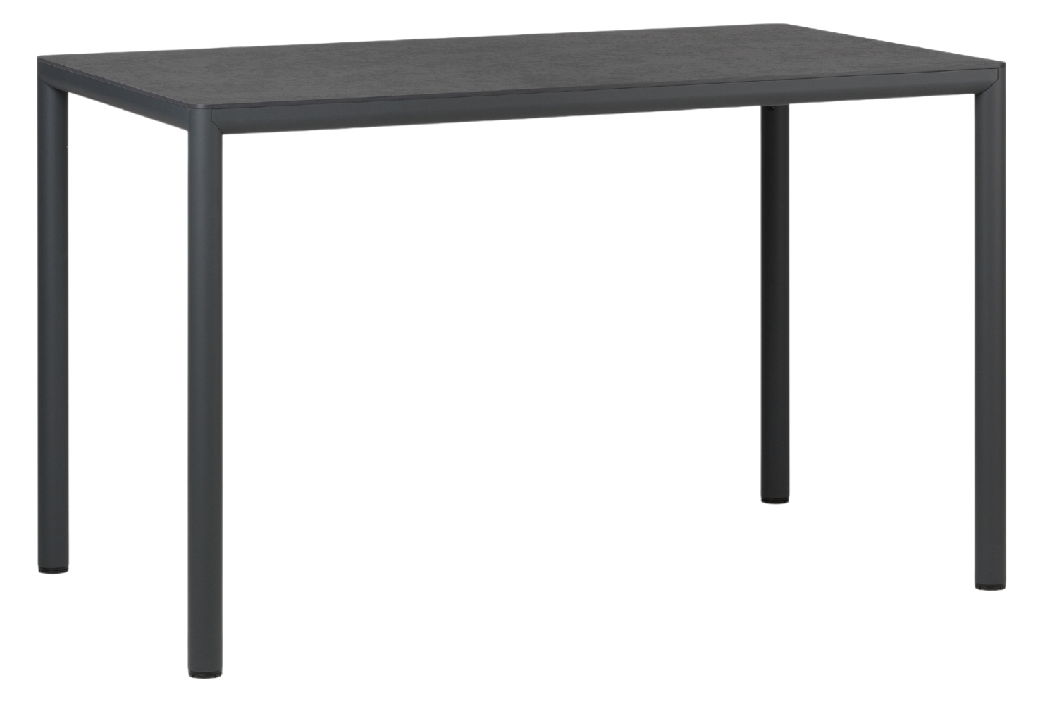 Nardi Tmavě šedý zahradní stůl Piave 120 x 70 cm