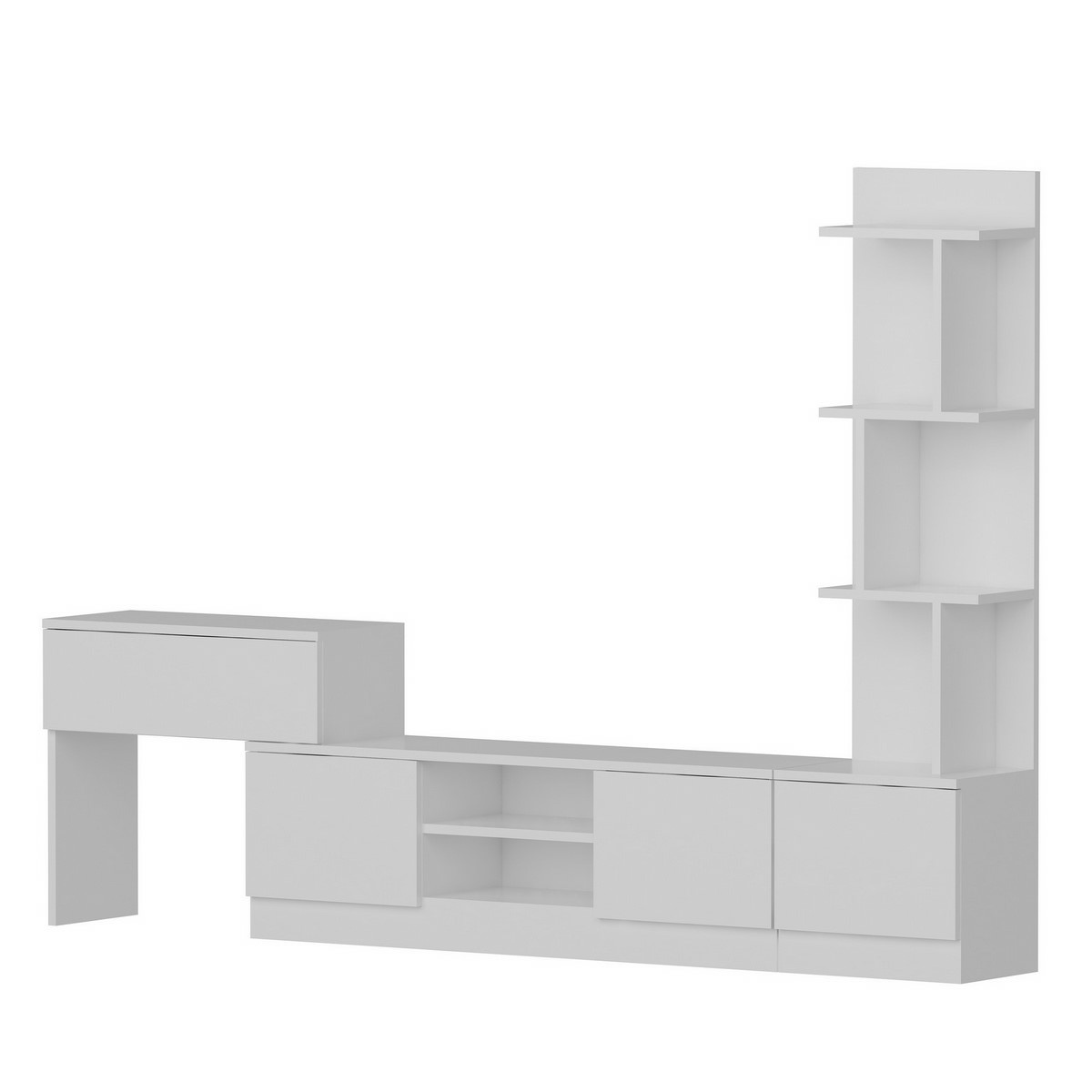 Televizní stěna Team White Hanah Home