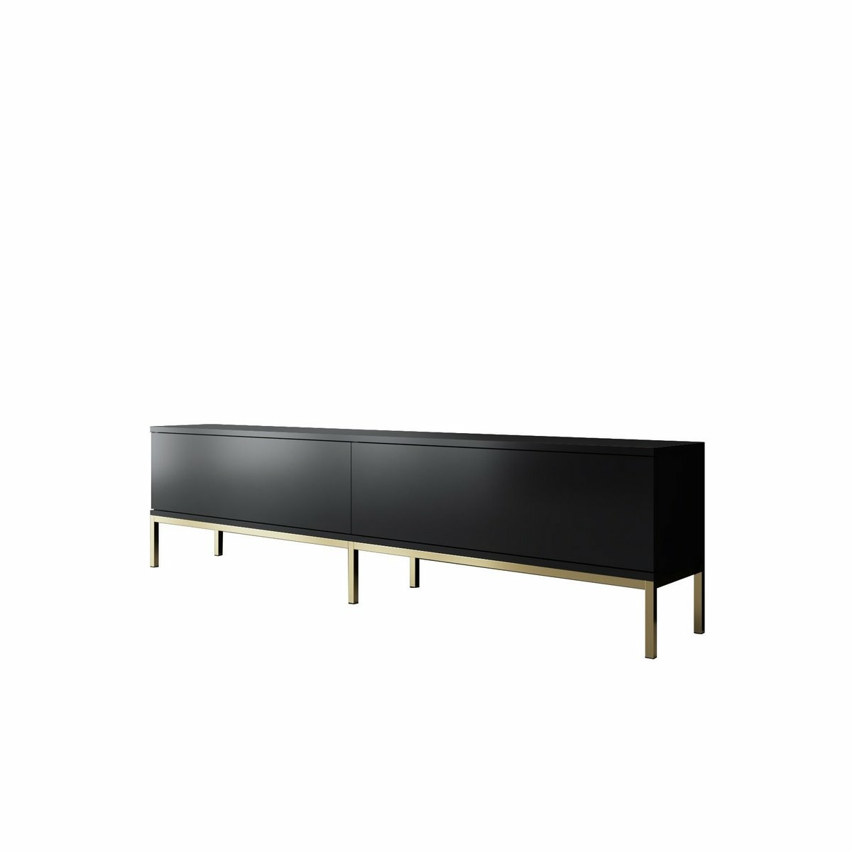 Televizní stolek Lord Black and Gold Hanah Home