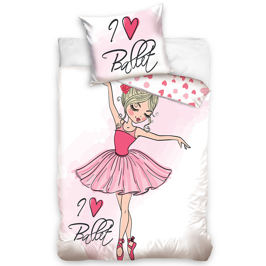 Tiptrade Bavlněné povlečení Baletka z Růžového Snu