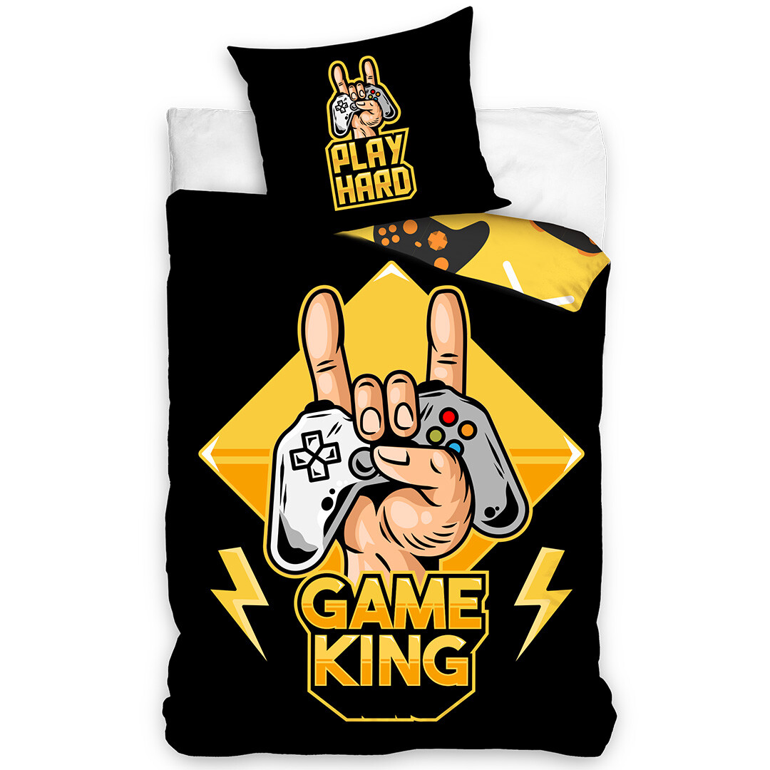 Tiptrade Bavlněné povlečení Gamer King