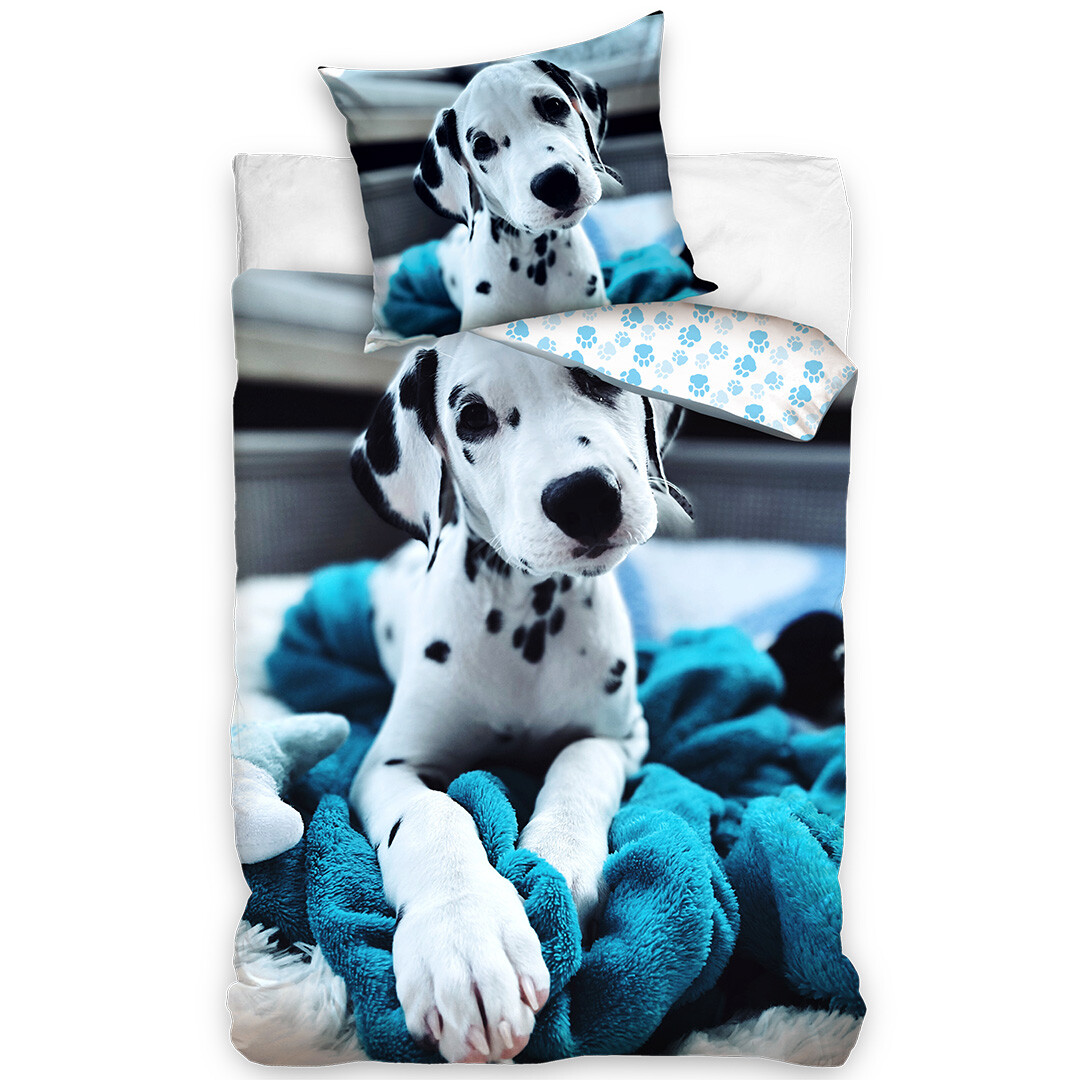 Tiptrade Bavlněné povlečení Pes Dalmatin
