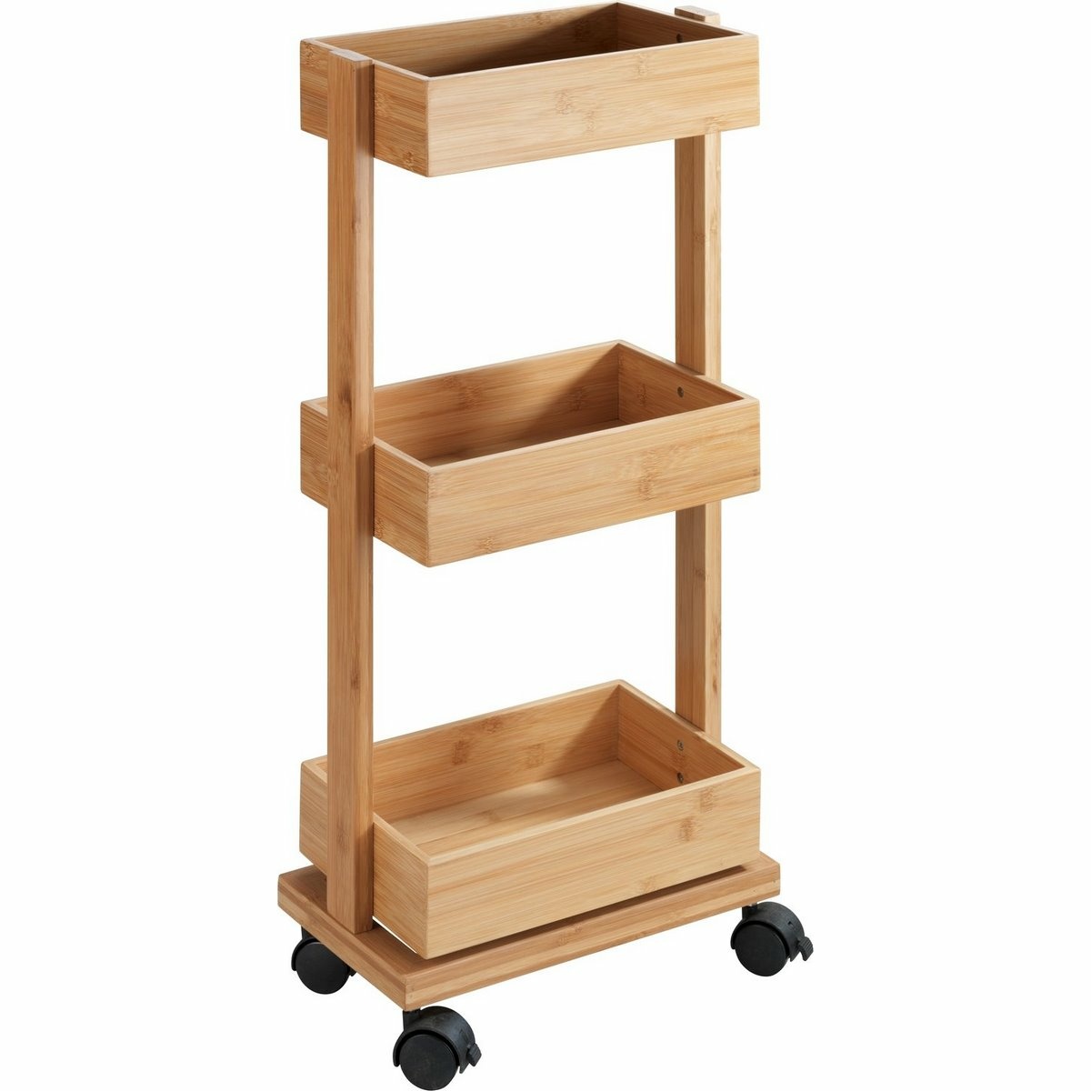 Wenko Bambusový vozík s poličkami TORTONA Wenko