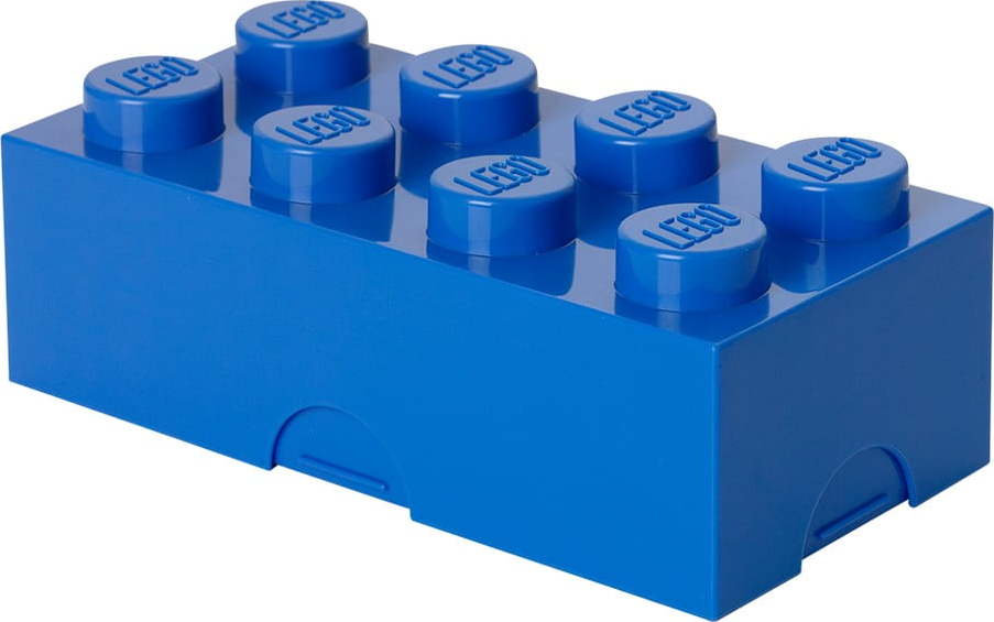 Modrý plastový dětský úložný box 20x10x7 cm – LEGO®