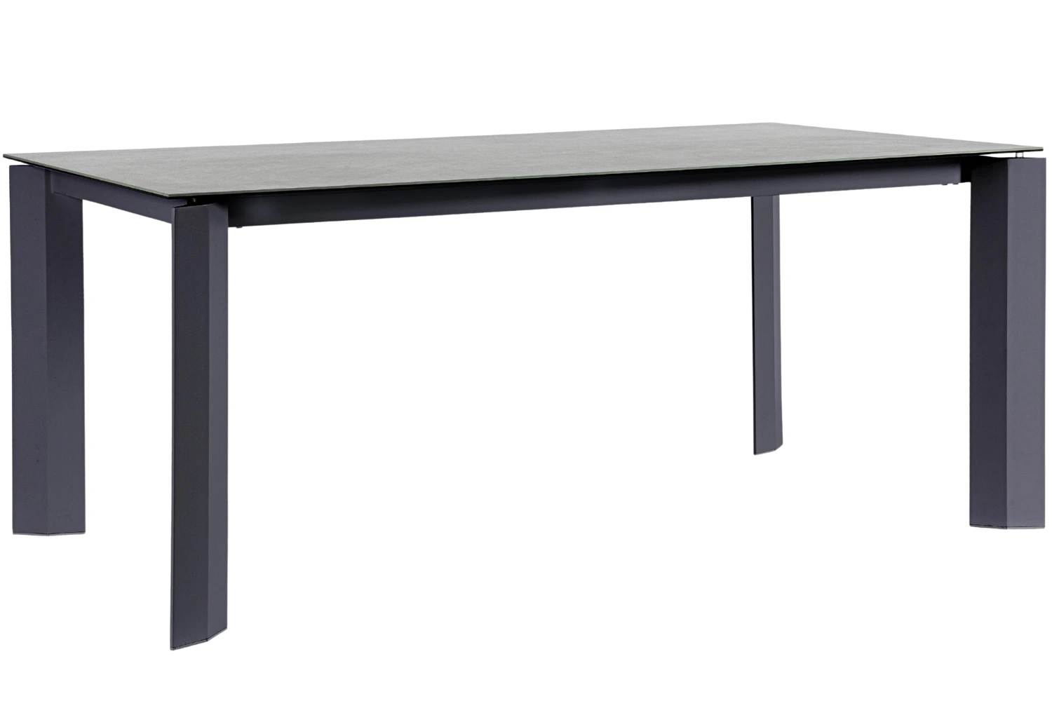 Bizzotto Antracitově šedý keramický zahradní stůl Otavio 180 x 95 cm