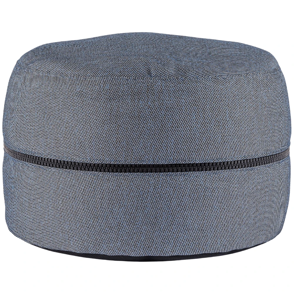 Bizzotto Modrý zahradní puf Gulizar Ø 50 cm