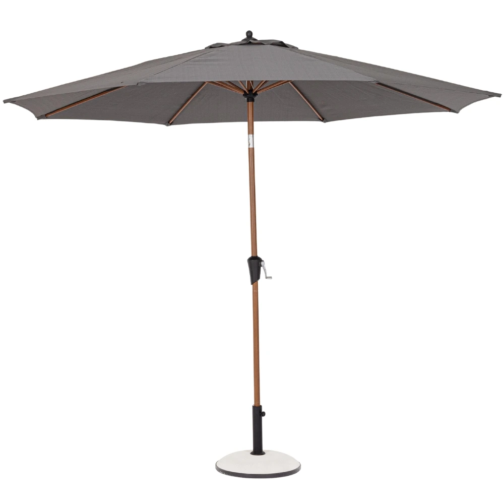 Bizzotto Šedý slunečník Palinuro 300 cm