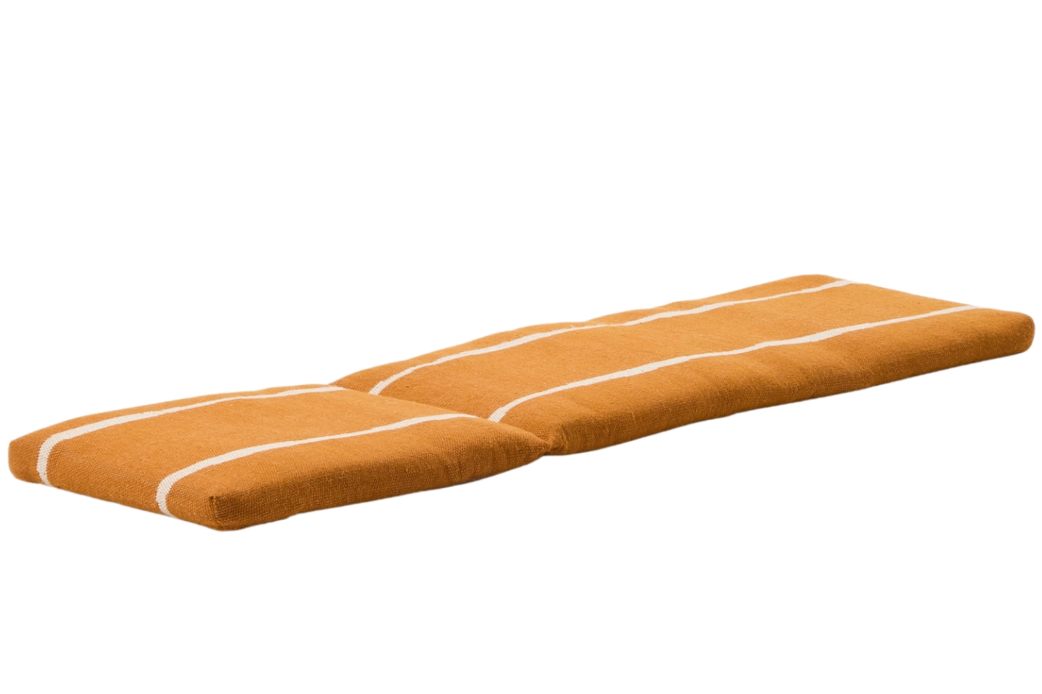 Kave Home Oranžový polštář na lehátko Daila 50 x 175 cm