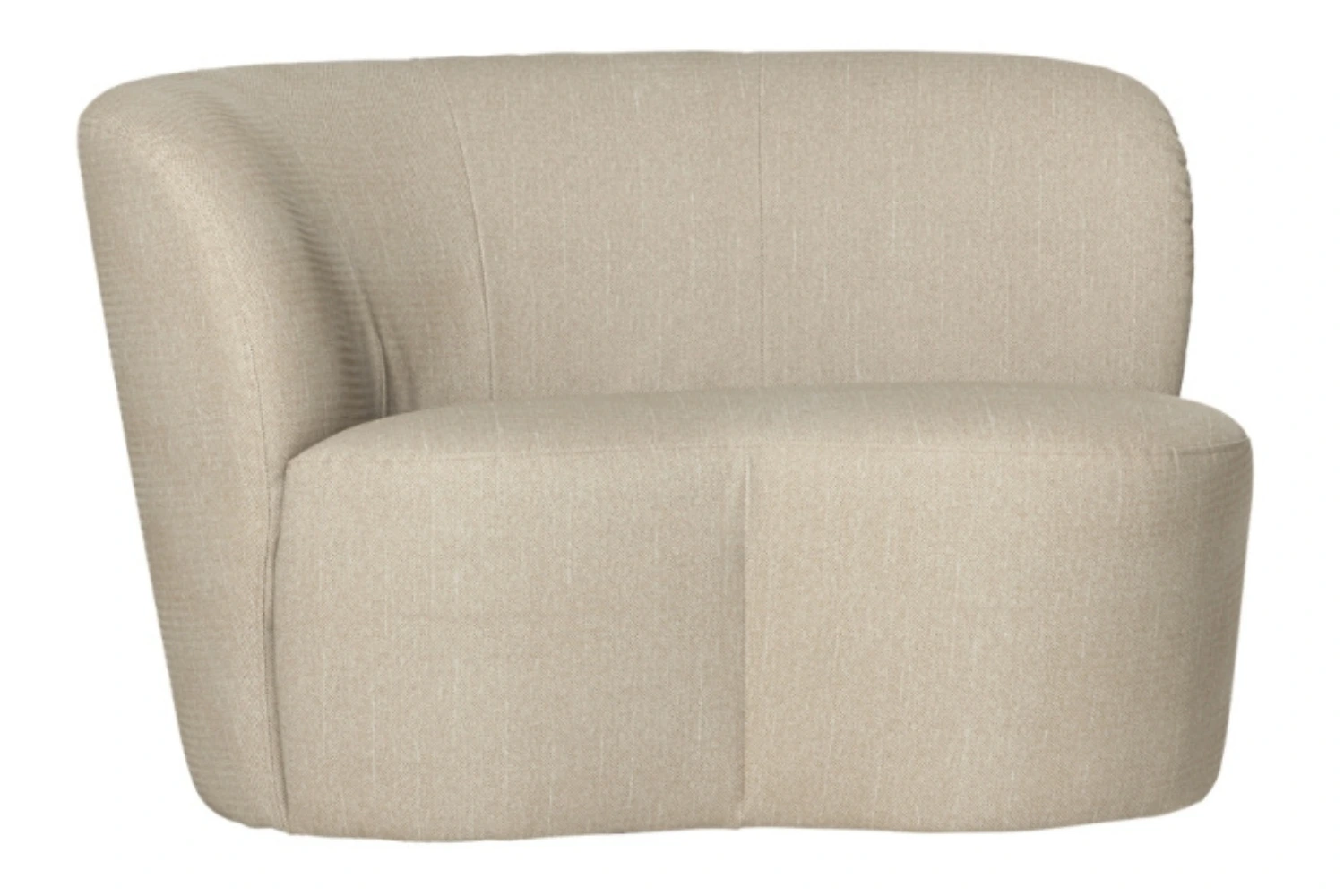 WOOOD Béžová zahradní lenoška Stone 112 cm