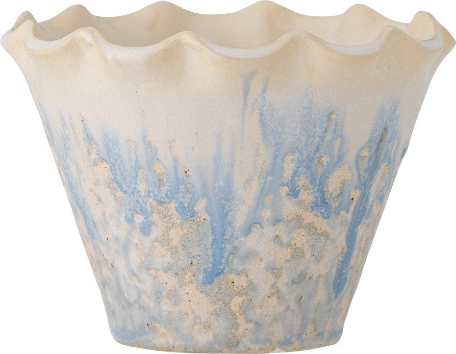 Kameninový obal na květináč ø 14 cm Bertha – Bloomingville