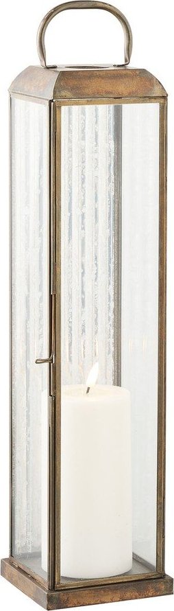 Kovová/skleněná lucerna (výška 49 cm) Herslev – House Nordic
