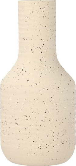 Krémová váza z kameniny Elv – Villa Collection