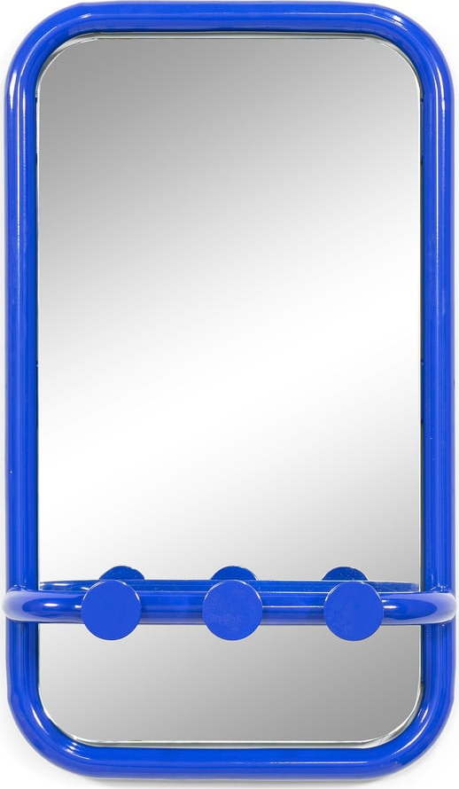 Nástěnné zrcadlo s věšákem 35x60 cm Retro – Spinder Design