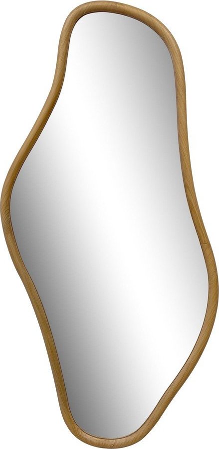 Nástěnné zrcadlo s dřevěným rámem 60x120 cm Brandsby – House Nordic