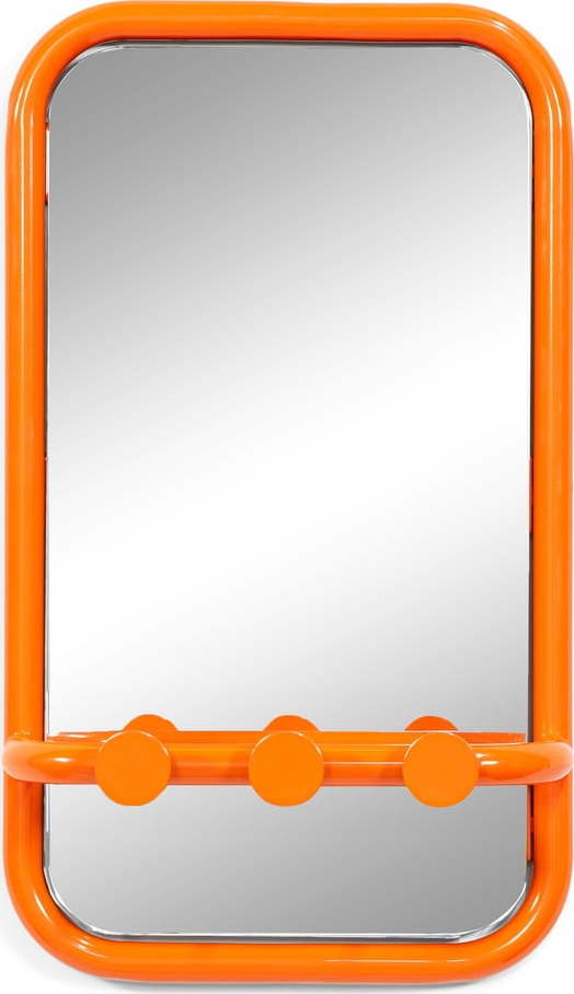 Nástěnné zrcadlo s věšákem 35x60 cm Retro – Spinder Design