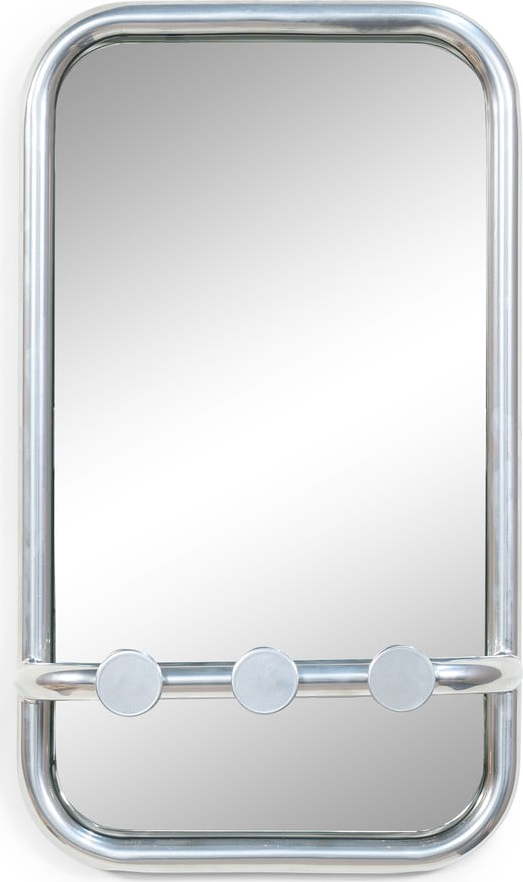 Nástěnné zrcadlo s věšákem 35x60 cm Retro – Spinder Design