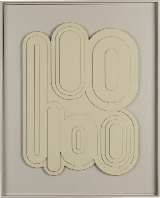 3D obraz s rámem 52x64 cm August – Zuiver