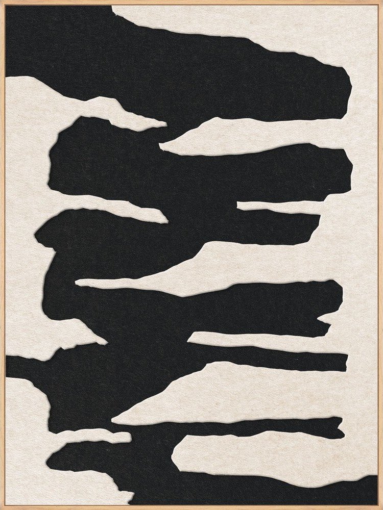 3D obraz s rámem/akustický 90x120 cm Frequency 2 – Malerifabrikken