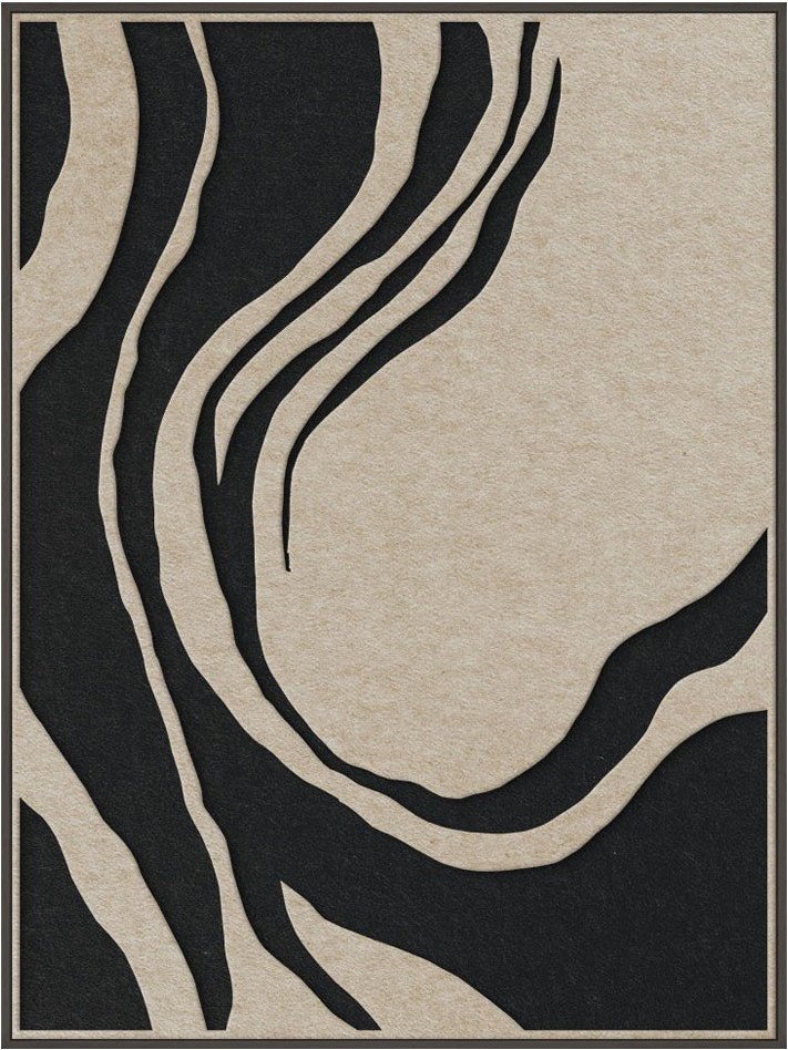 3D obraz s rámem/akustický 90x120 cm Sacred Silence 2 – Malerifabrikken