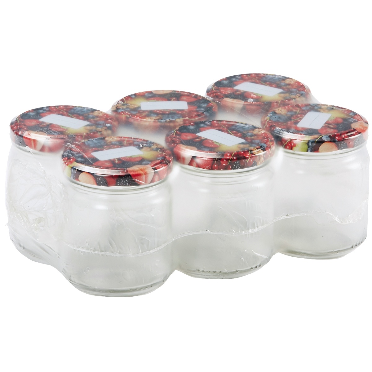 6dílná sada zavařovacích sklenic Ovoce