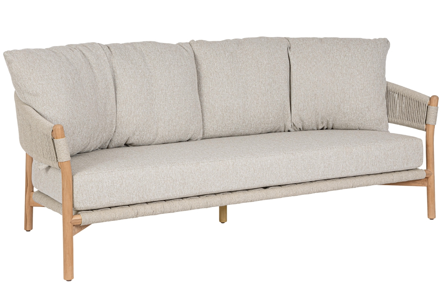 Bizzotto Béžová zahradní pohovka Garita 196 cm