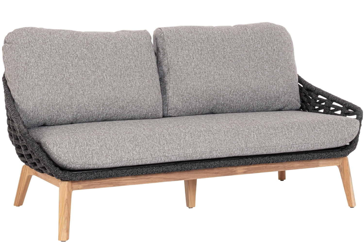 Bizzotto Šedá zahradní pohovka Tamires 168 cm