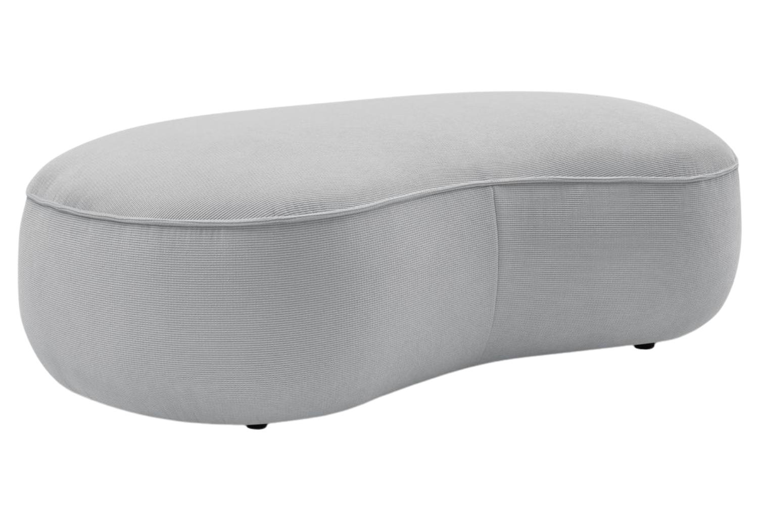 Bobochic Paris Světle šedá podnožka Saint-Germain 147 x 90 cm