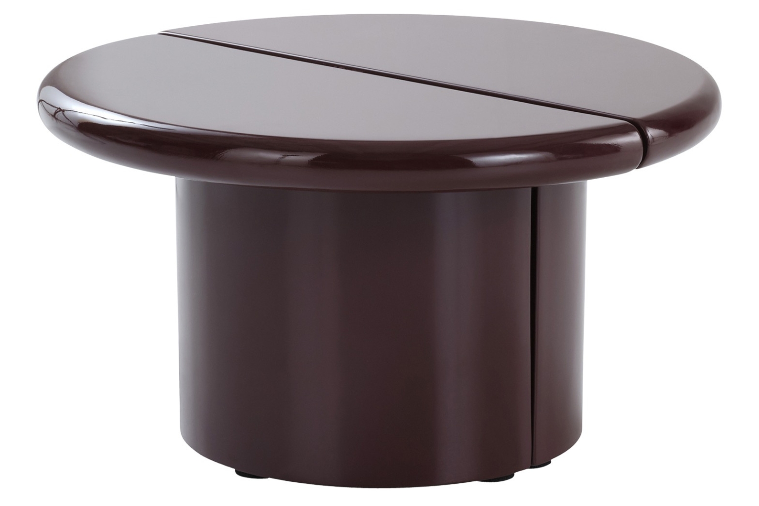 Jotex Červenohnědý konferenční stolek FIRA 50 cm