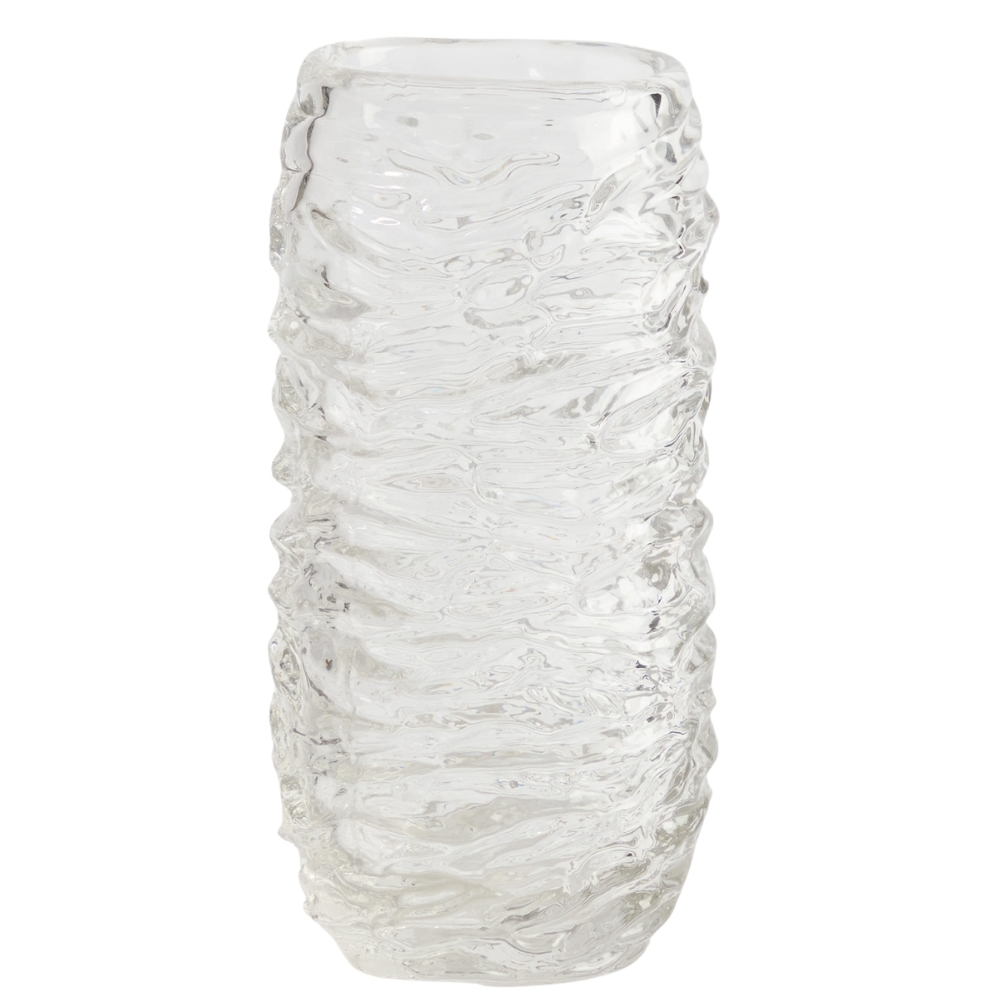 Kave Home Skleněná váza Vorma 30 cm