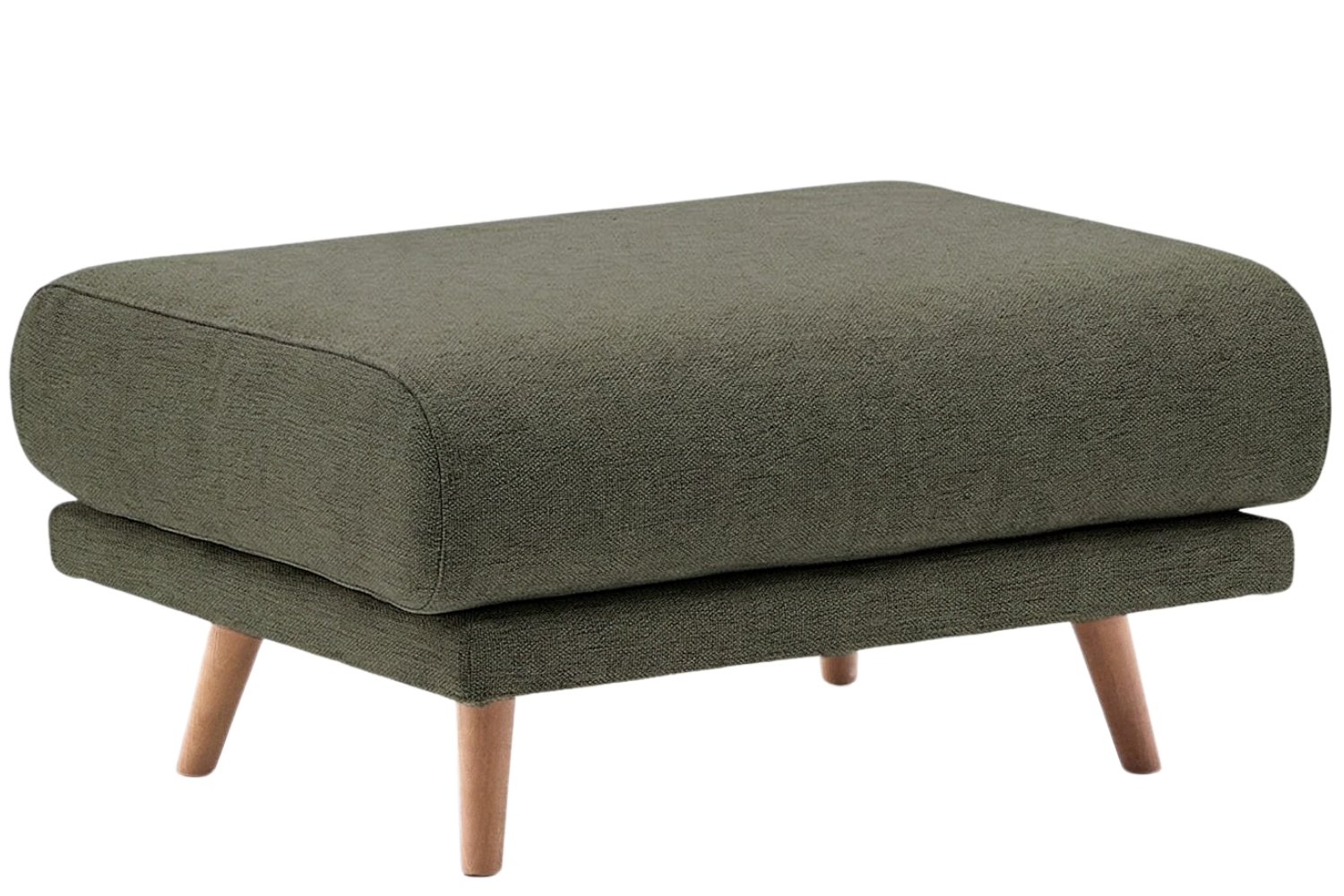 Kave Home Zelená podnožka Karin 90 x 70 cm